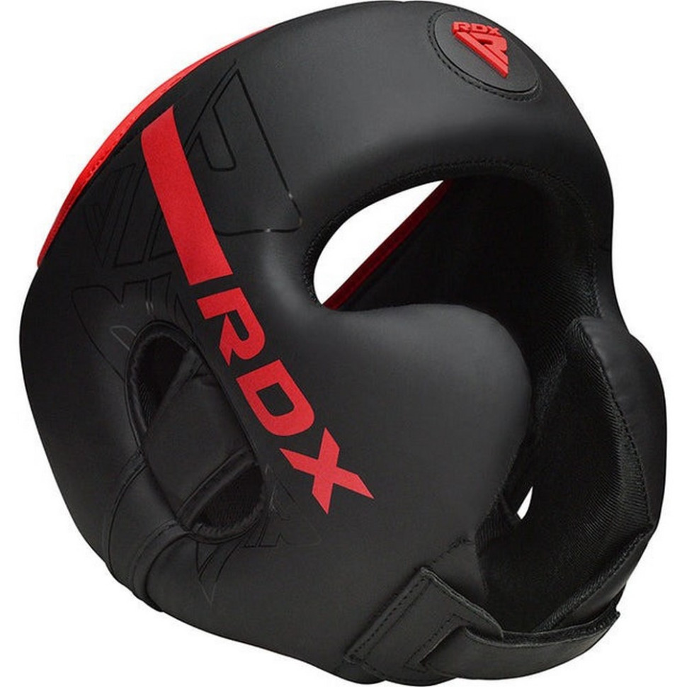 Боксерский шлем F6 KARA Matte RDX Inc Limited HGR-F6MR-M, Red, M (капа в комплекте)