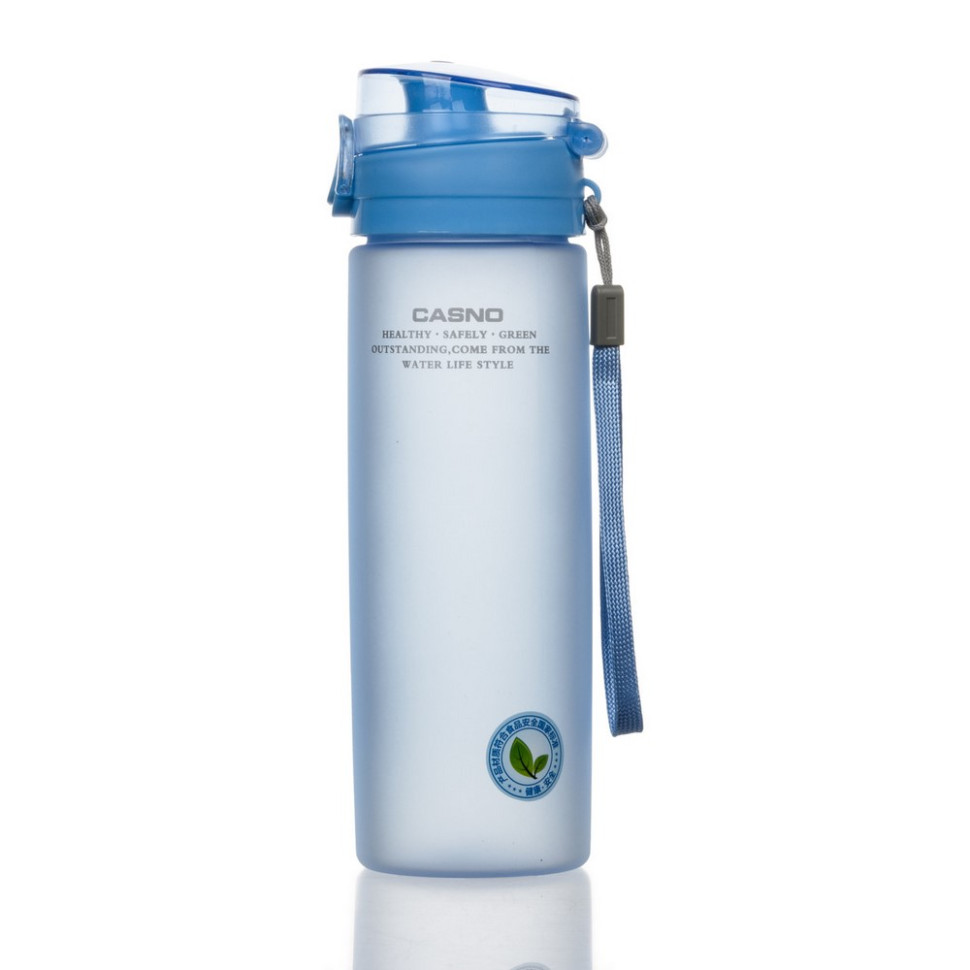 Бутылка для воды KXN-1157 Casno KXN-1157_Blue 650 мл, голубая