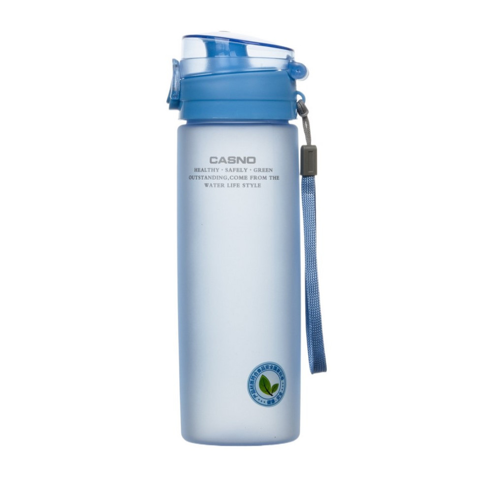 Бутылка для воды KXN-1157 Casno KXN-1157_Blue 650 мл, голубая