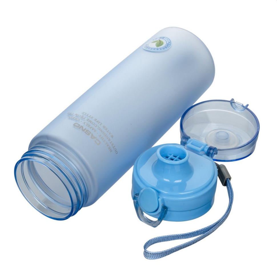 Бутылка для воды KXN-1157 Casno KXN-1157_Blue 650 мл, голубая