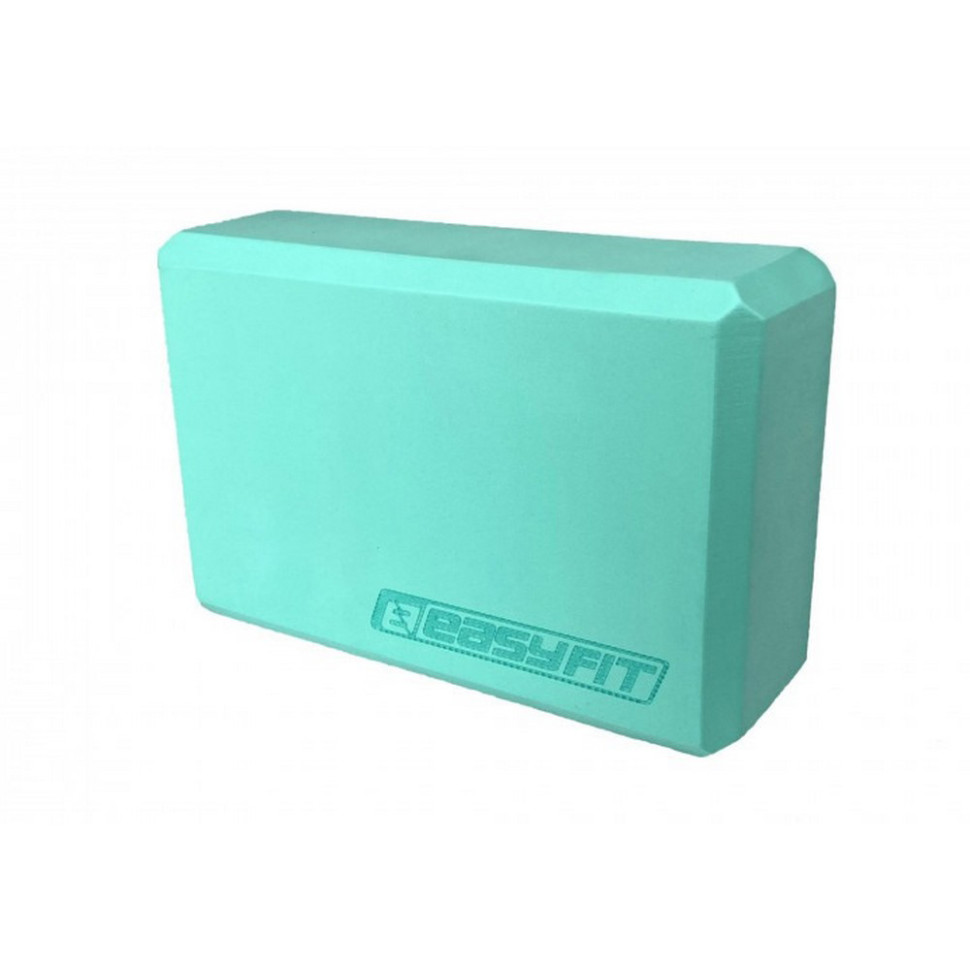 Блок для йоги EasyFit EF-1818-M, EVA, Мятный