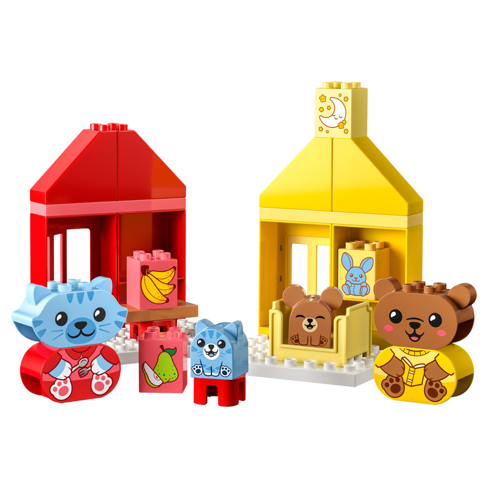 Конструктор Мої перші повсякденні процедури час вечері та сну LEGO DUPLO 10414, 28 деталей