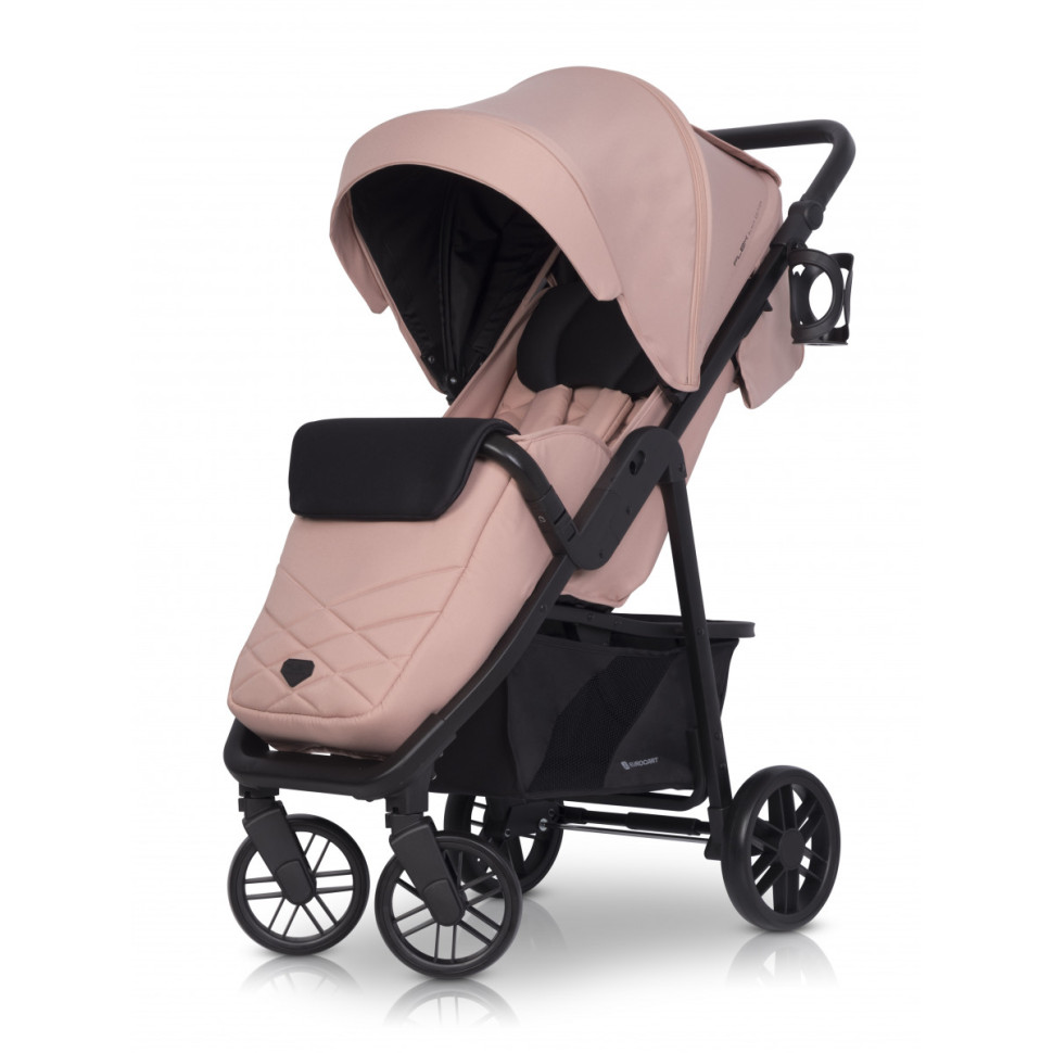 Коляска прогулочная Euro-Cart 9023-ECFB-24 Flex black edition Langust