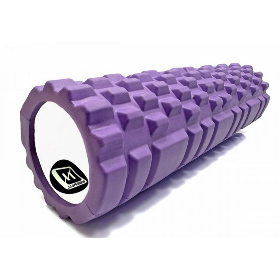 Массажный ролик Grid Roller v.2.1 EasyFit EF-2027-V 45 см, Фиолетовый