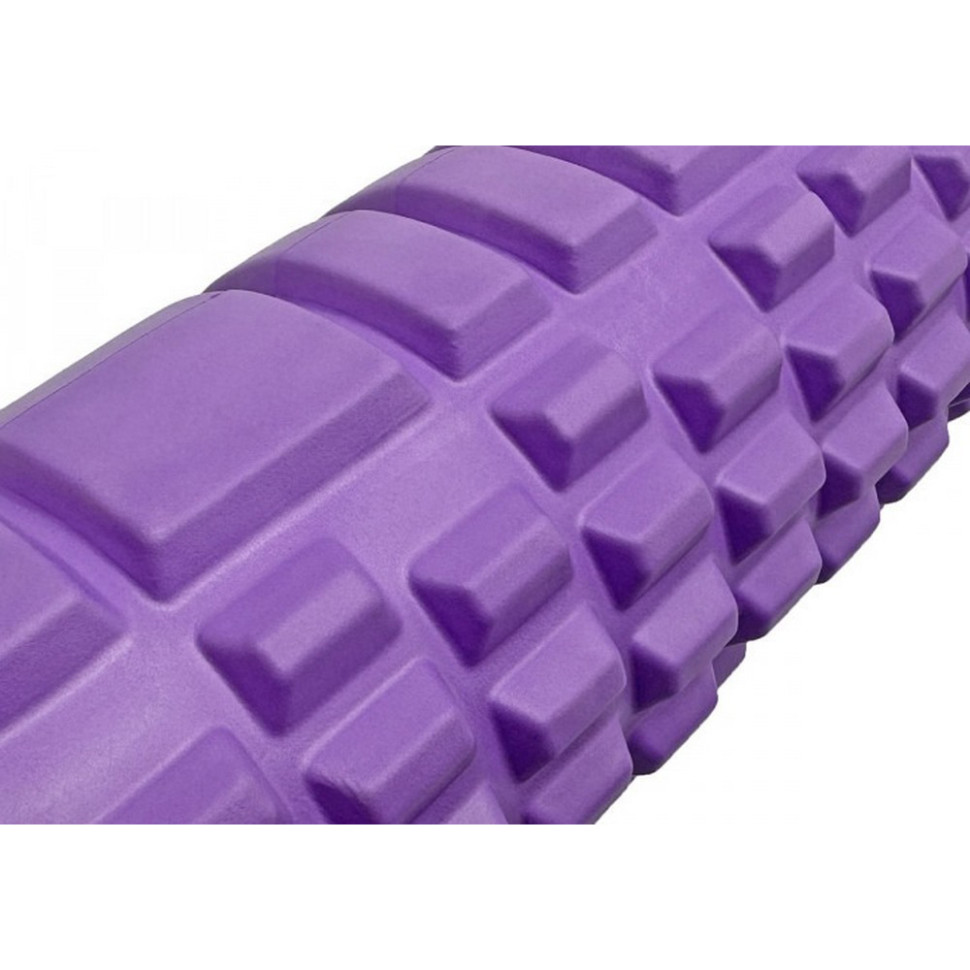 Массажный ролик Grid Roller v.2.1 EasyFit EF-2027-V 45 см, Фиолетовый