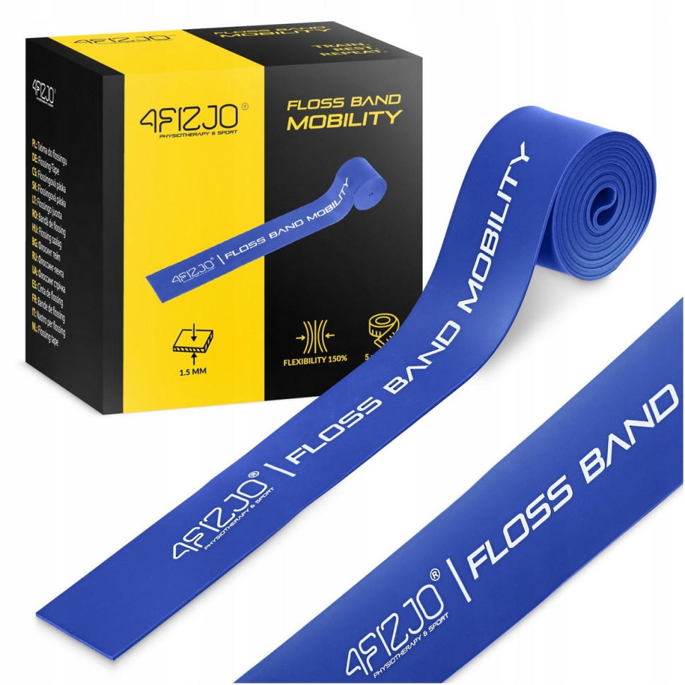Лента компрессионная для флоссинга Floss Band 4FIZJO P-5905973405232, 207 x 5 x 0.15 см 
