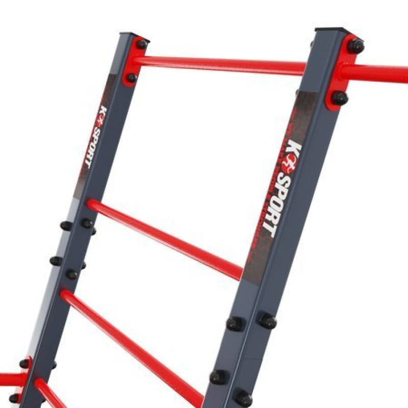Уличная лестница с брусьями и турником KSOZ006 K-Sport KS-293 до 175 кг