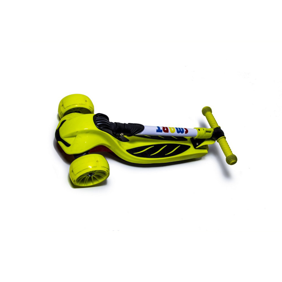 Детский самокат 3-х колесный Smart Scale Sports 514368349 Желтый