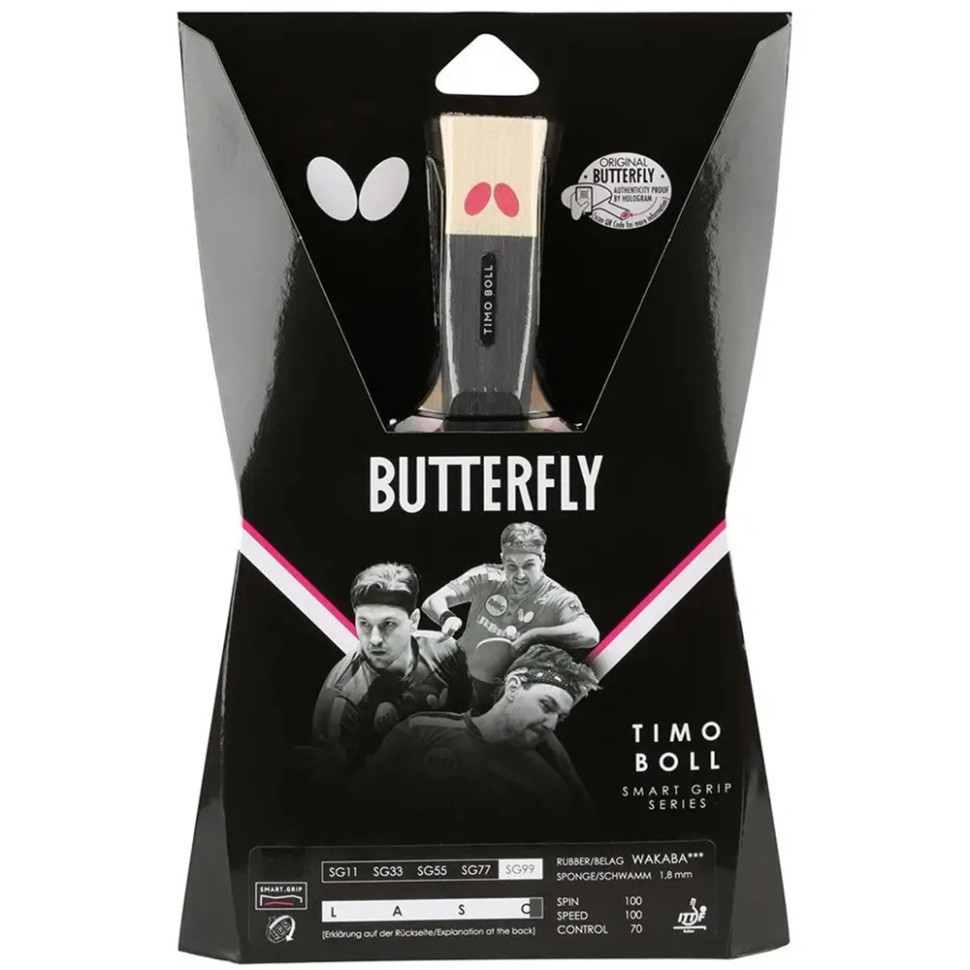 Ракетка для настільного тенісу Timo Boll SG99 Butterfly 179345286