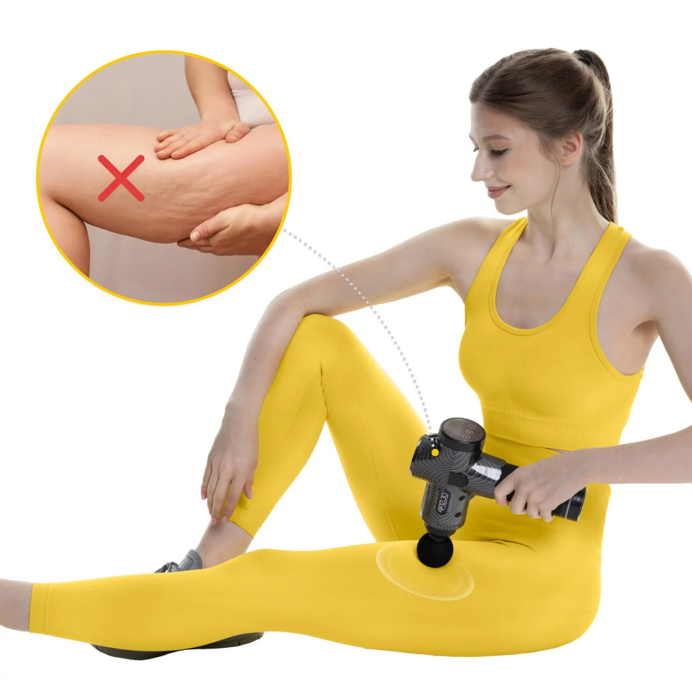 Ручной перкуссионный массажер (массажный пистолет) Massage Gun Ultra Cool Edition 4FIZJO MG05, 100 Вт