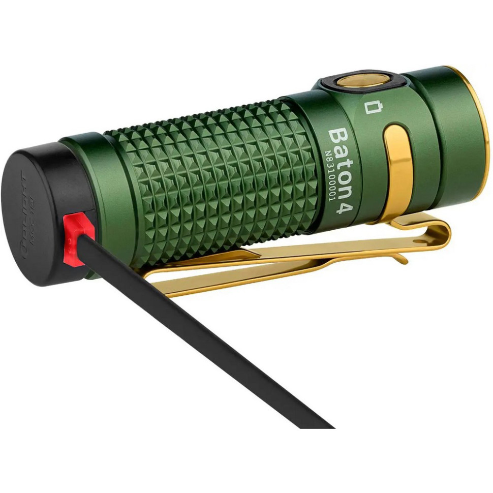 Фонарь Baton 4 Premium Olight Baton 4 Premium Edition（O, зеленый 1300 люмен