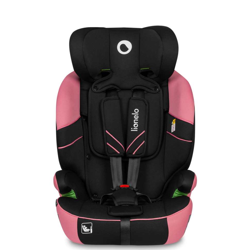 Дитяче автокрісло LEVI ONE Lionelo 77583485 I-SIZE, PINK ROSE
