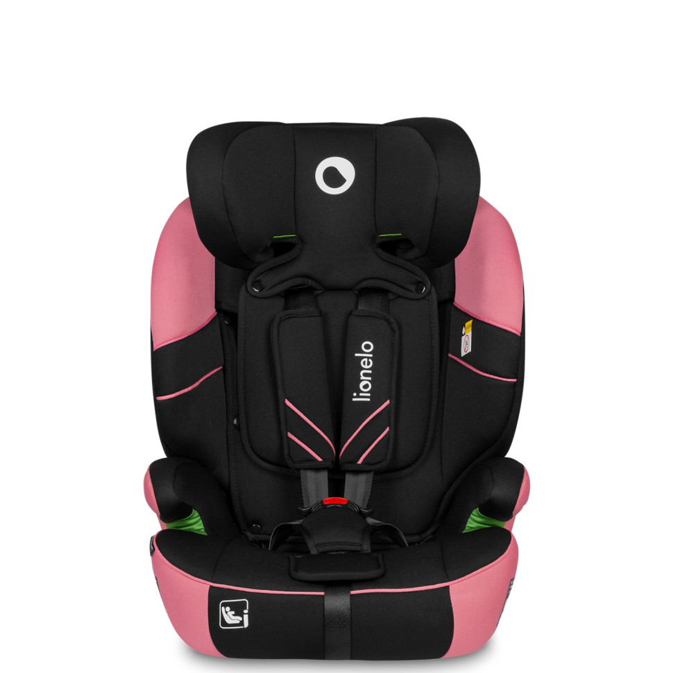 Дитяче автокрісло LEVI ONE Lionelo 77583485 I-SIZE, PINK ROSE