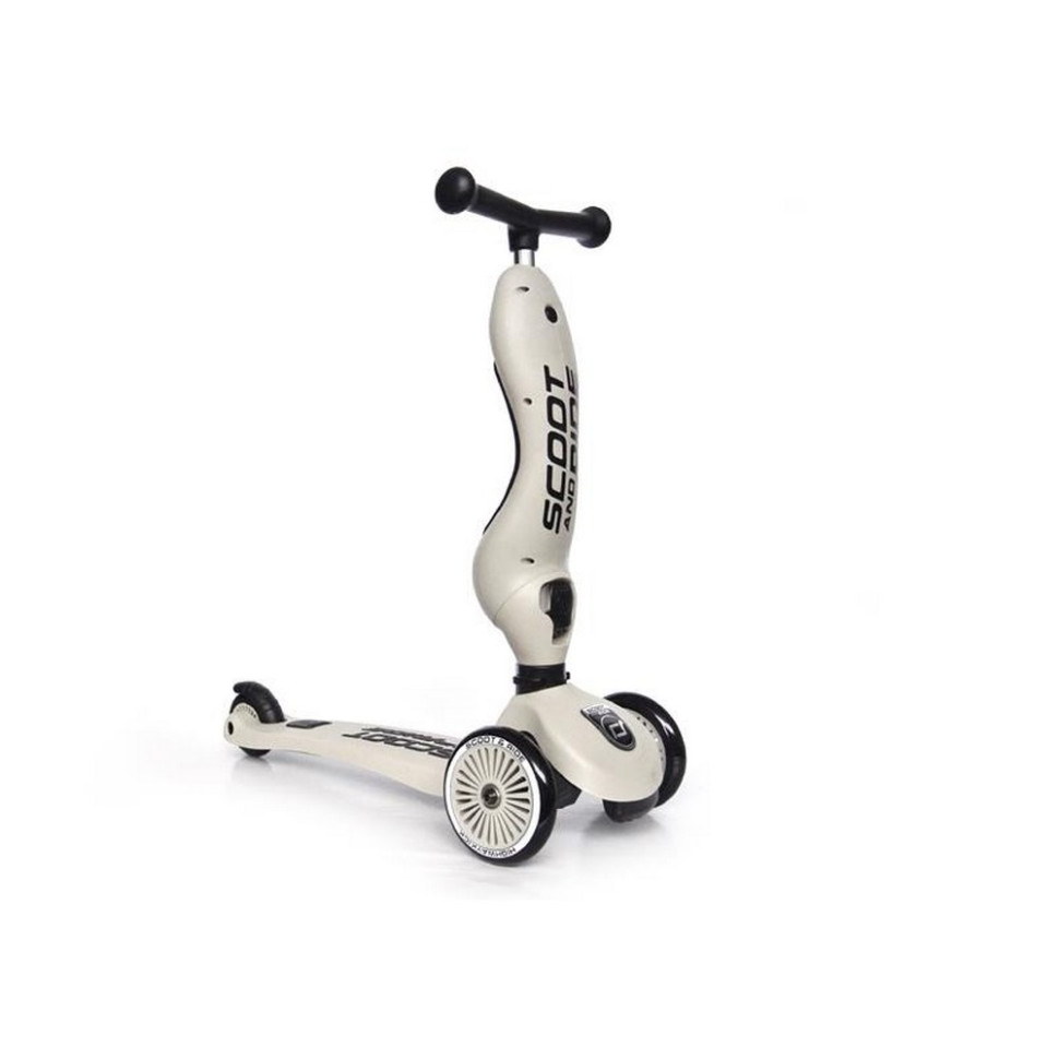 Самокат трансформер Highwaykick-1 Scoot and Ride SR-160629-ASH, світло-сірий
