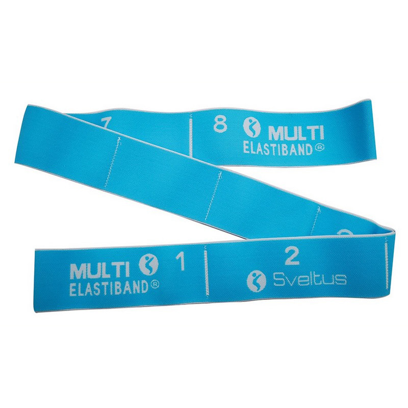 Еспандер для фітнесу універсальний Multi Elastiband Sveltus SLTS-0170 Блакитний 20 кг