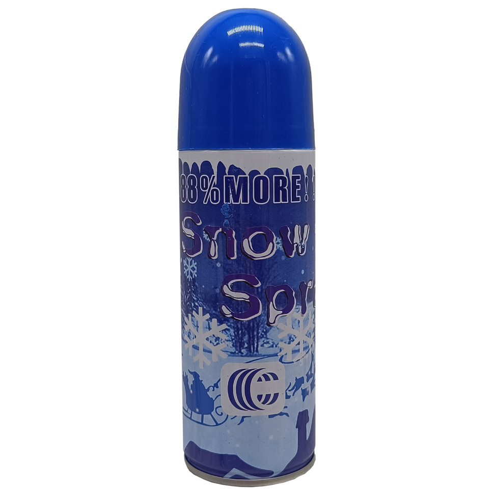 Искусственный снег в баллончике COLOR-IT 13-37(Blue) 250 мл, синий