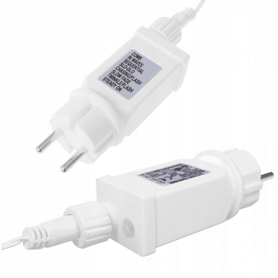 Гирлянда бахрома уличная Springos CL300, 12 м 300 LED, Cold White