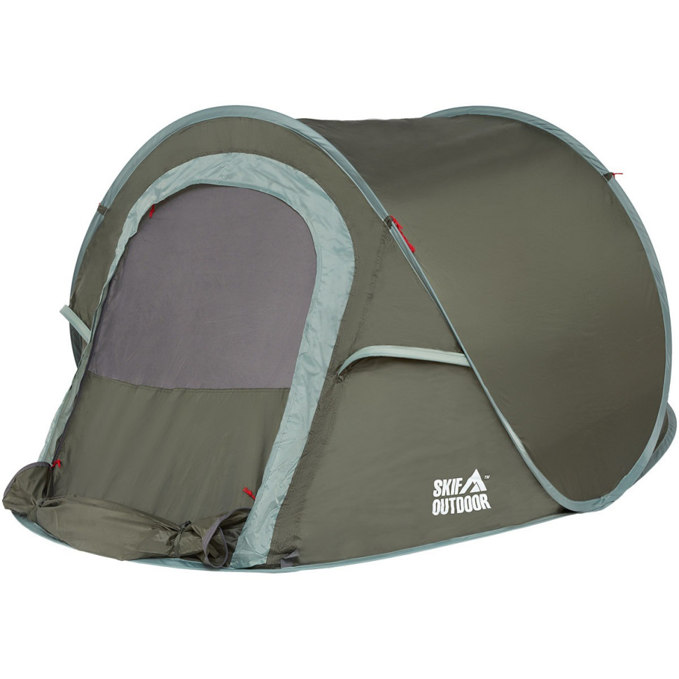 Палатка туристическая Olvia 2 Skif Outdoor SOTOLV 235 x 140 x 100 cм, green