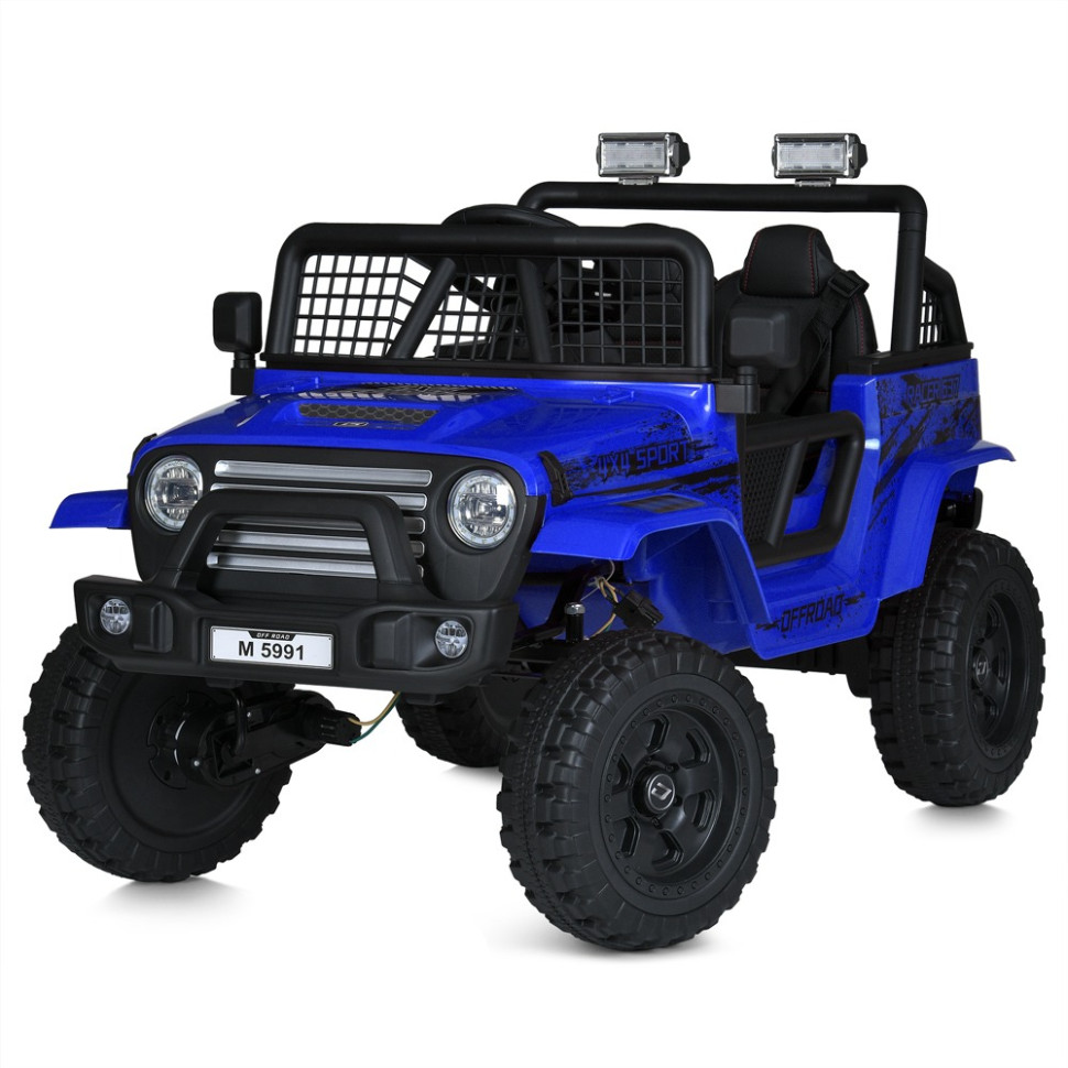 Детский электромобиль Джип Bambi Racer M 5991EBLR-4(24V) до 50 кг