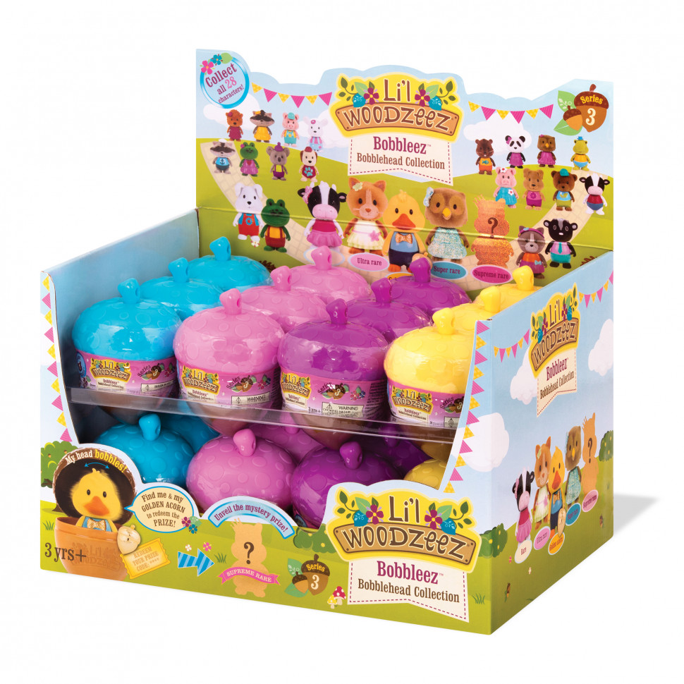 Іграшка Li'l Woodzeez Bobblehead Сюрприз. Серія 3 63400GTZ