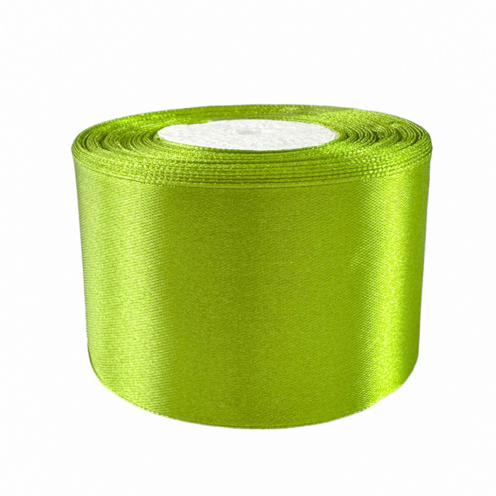 Атласная лента для рукоделия Bambi АБ-331, 2,5 см x 23 м, Фисташковый