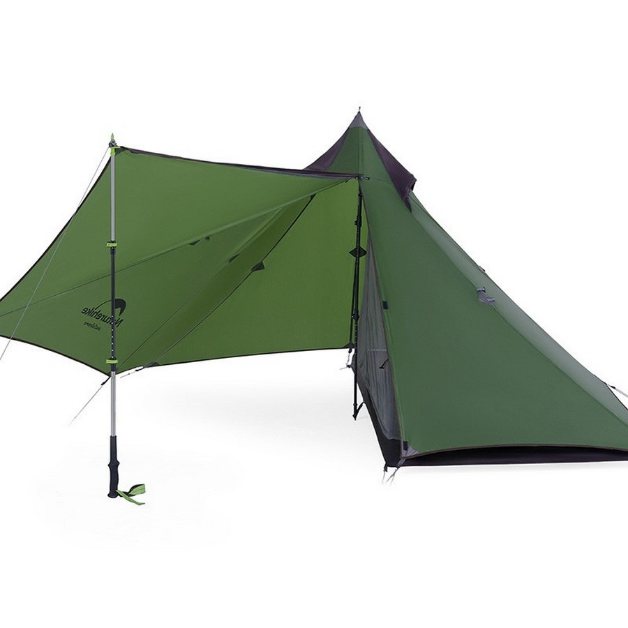 Намет надлегкий з гострою верхівкою NH17T030-L Naturehike 6975641885894 темний-зелений