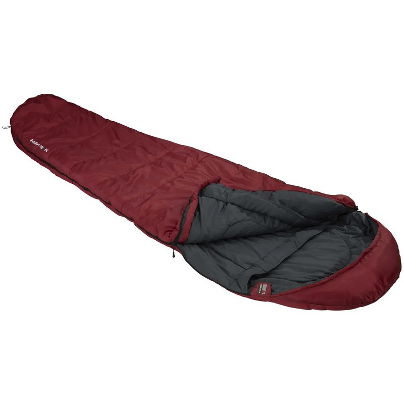 Спальный мешок TR 300 High Peak 929557 Dark Red/Grey