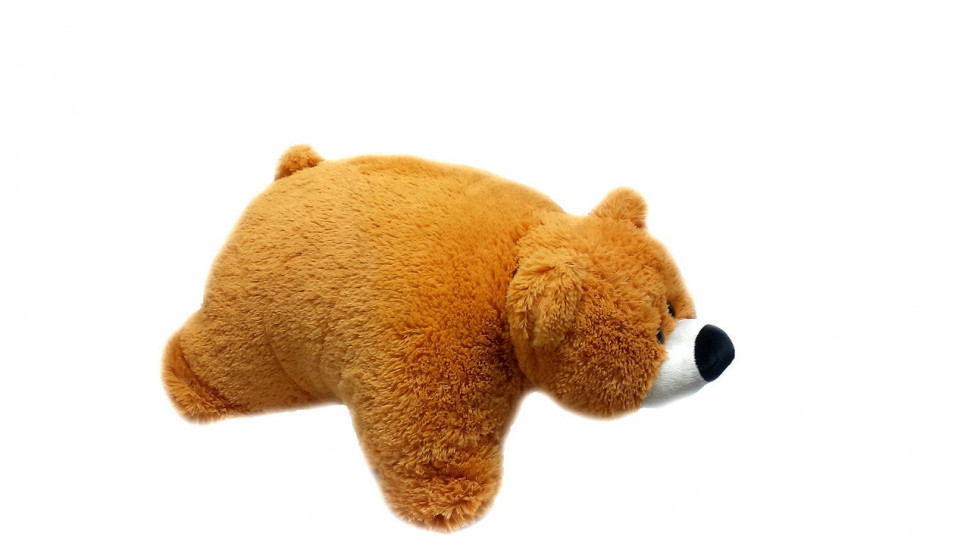 Мягкая игрушка-подушка Alina Toys мишка 45 см медовый 5784781ALN