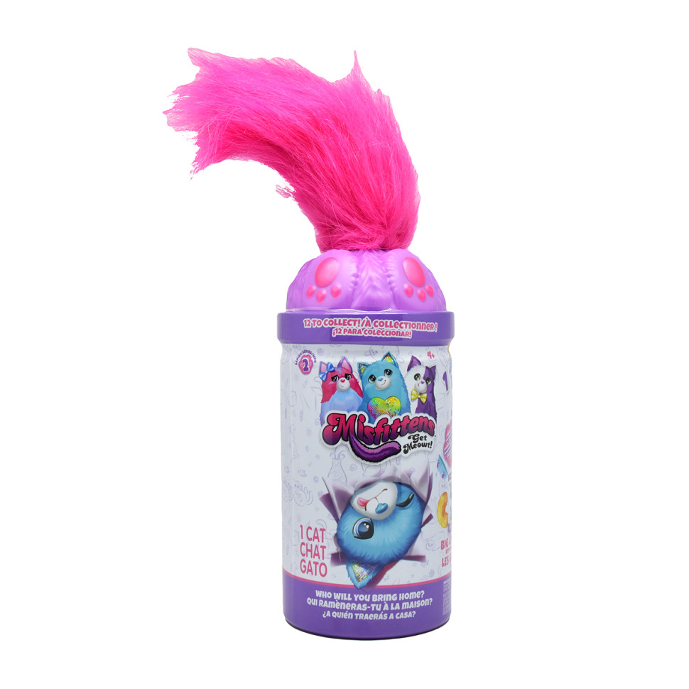 Мягкая игрушка Котик в банке MISFITTENS W2 03936(W2) в ассортименте