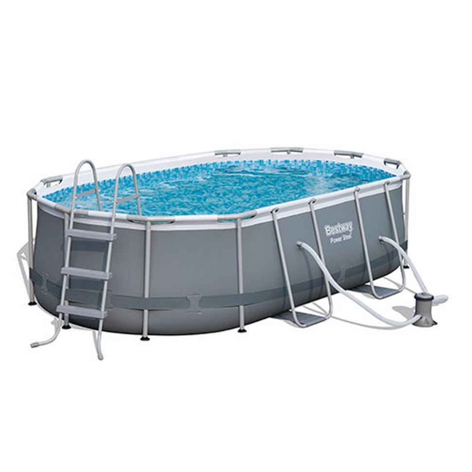 Каркасный бассейн Bestway 56620, 424х250х100 см, 7250 л