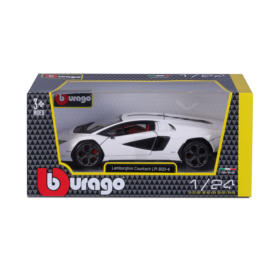 Детская автомодель Lamborghini Countach LPI 800-4 Bburago 18-21102 масштаб 1:24