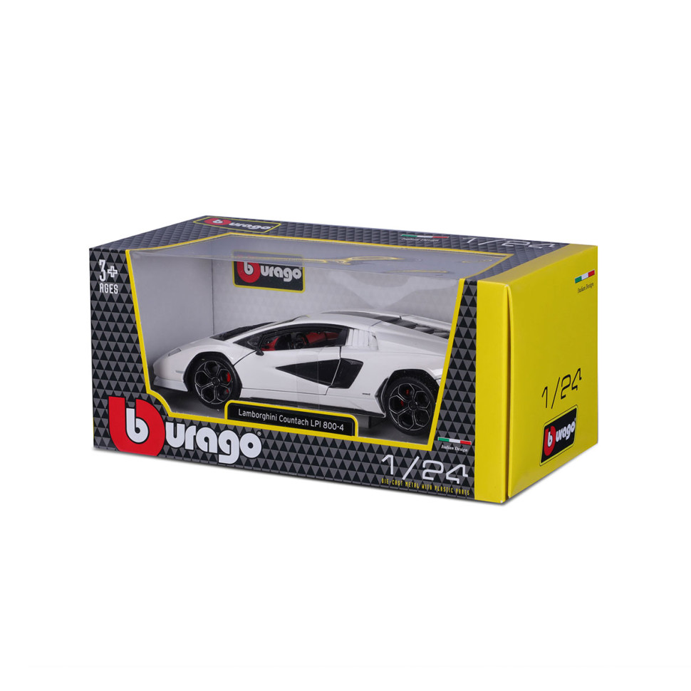 Детская автомодель Lamborghini Countach LPI 800-4 Bburago 18-21102 масштаб 1:24