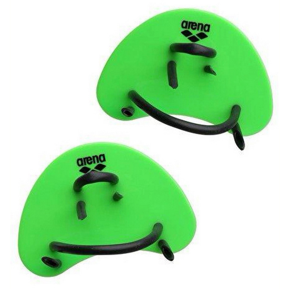 Лопатки для плавання ELITE FINGER PADDLE Arena 95251-065 зелений, чорний, OSFM