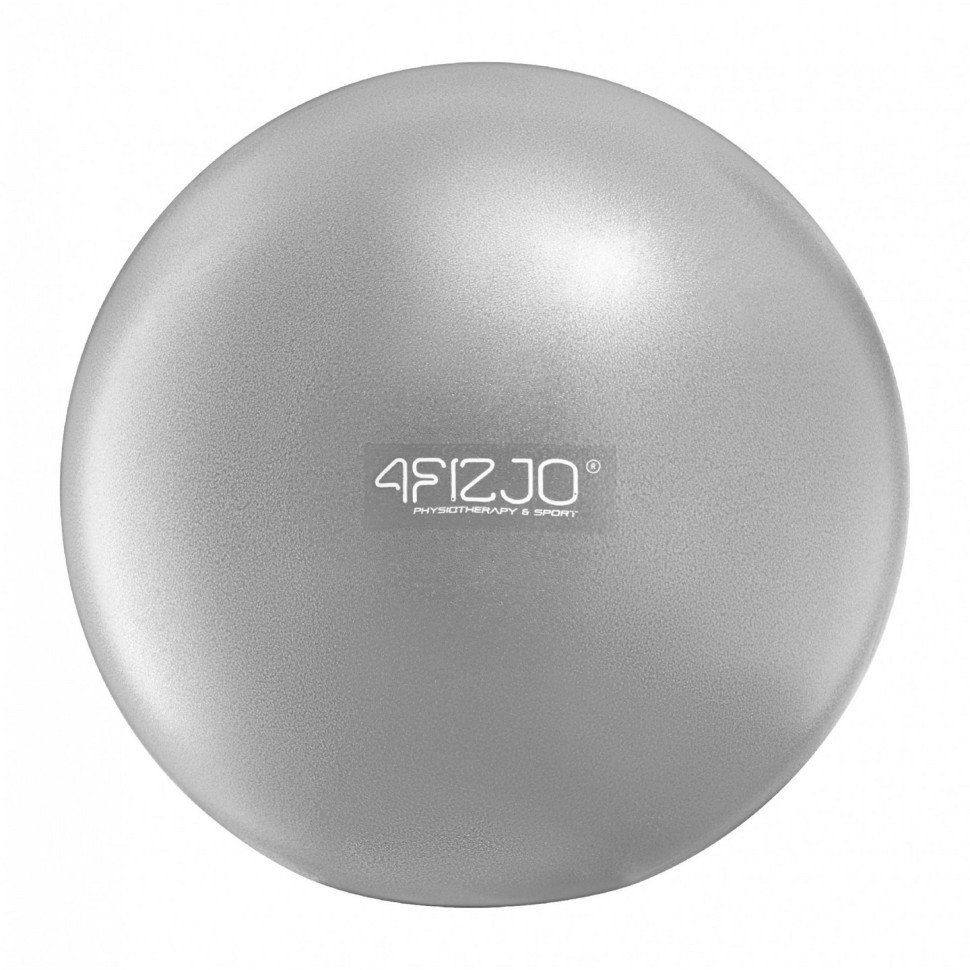 Мяч для пилатеса, йоги, реабилитации 4FIZJO 4FJ0326, 22 см, Grey