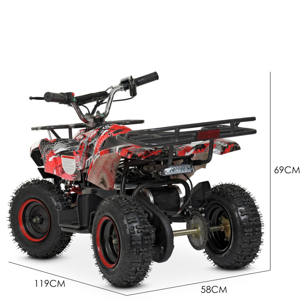 Детский электромобиль Квадроцикл Bambi HB-ATV800AS-3 до 65 кг 