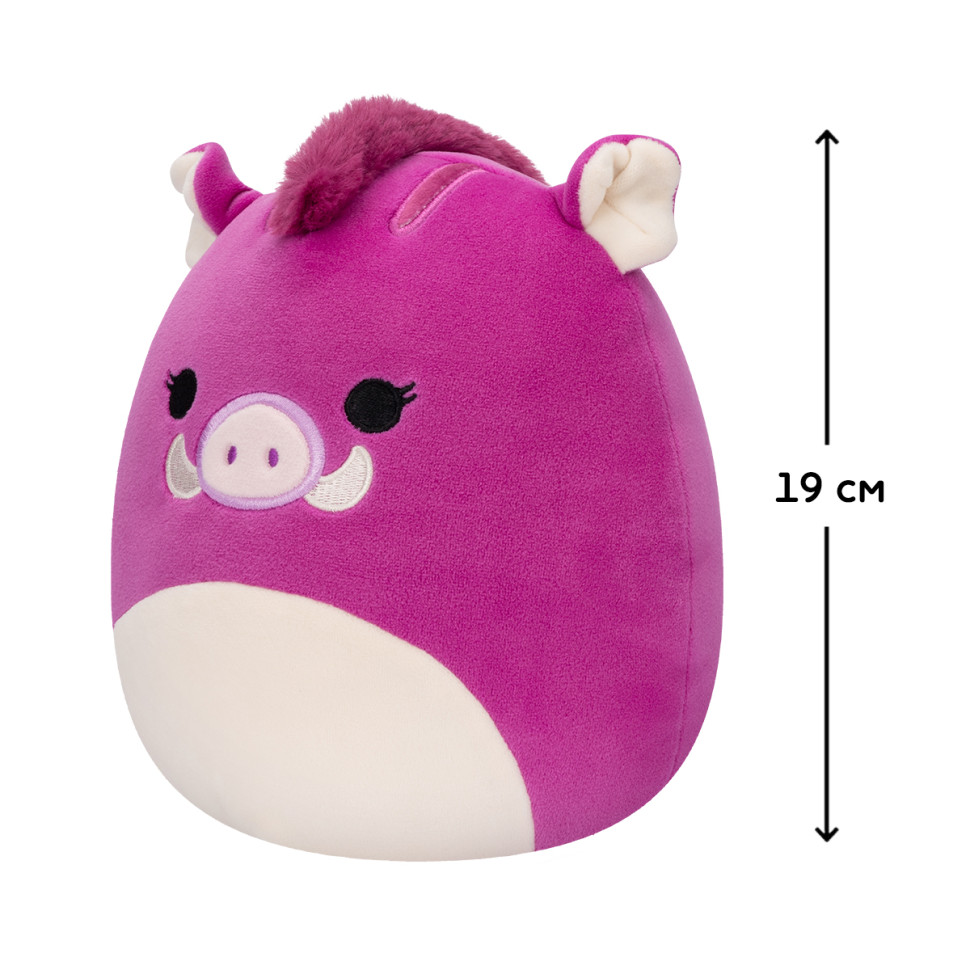 М'яка іграшка Кабанчик Дженна Squishmallows SQCR04127, 19 см