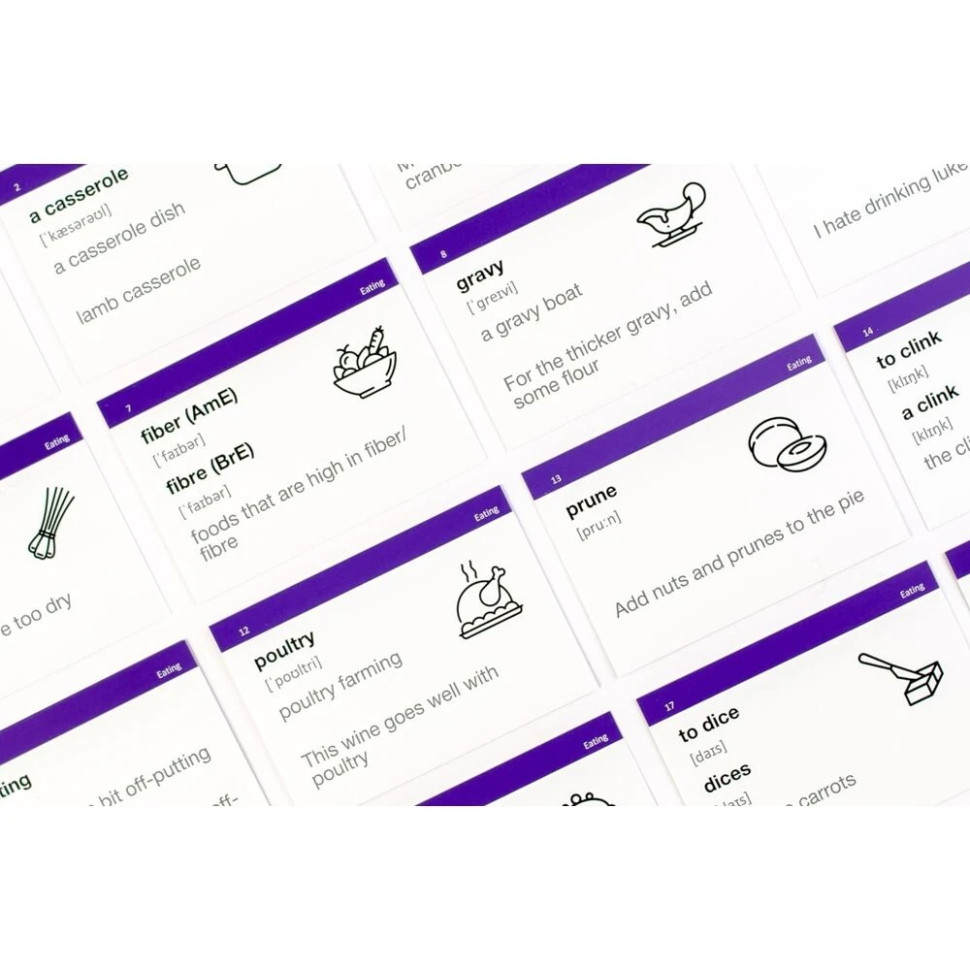 Карточки для изучения английского языка C2–PROFICIENT English Student 39122632 англ-укр 500 карточек