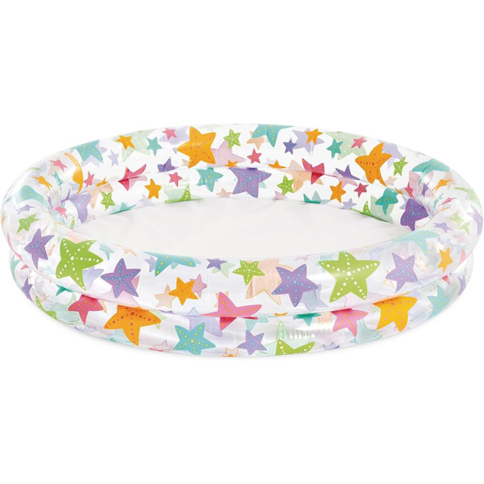 Детский набор Бассейн надувной, круг и мяч Intex 59460-3, 122-25 см,156 л