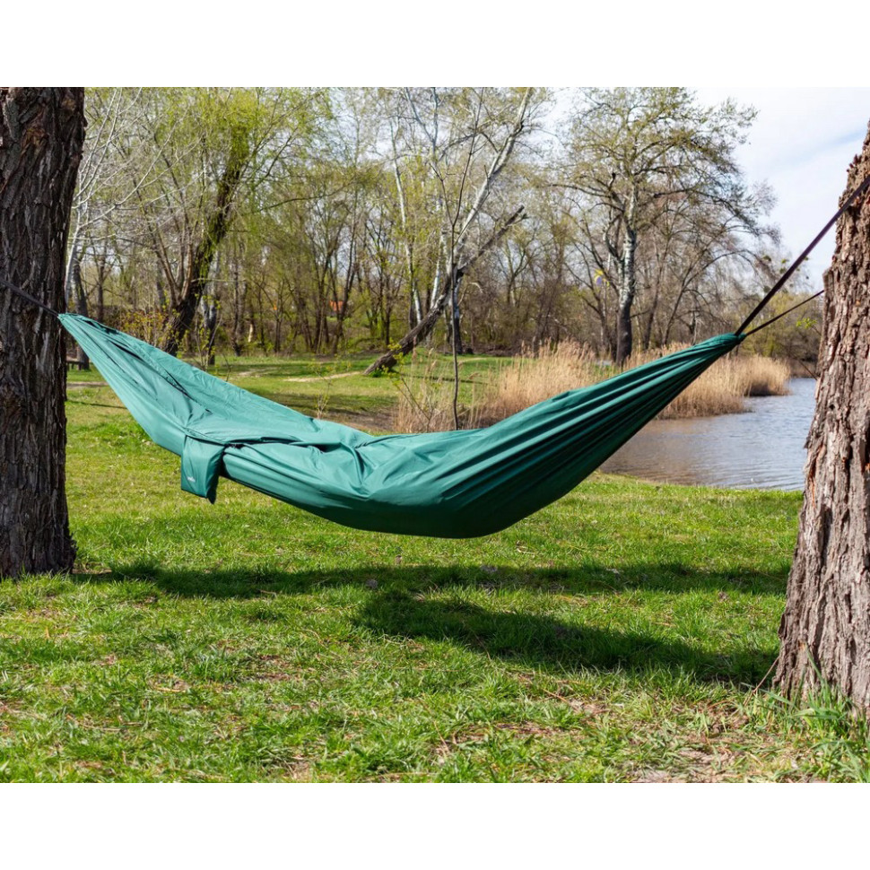 Гамак одинарный Hammock Tribe T-LE-0002-green, зеленый