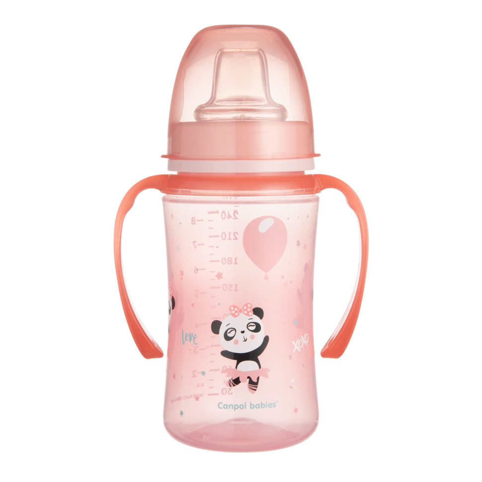 Дитяча кружка тренувальна Sweet fun Canpol babies 35/208_pin 240 мл