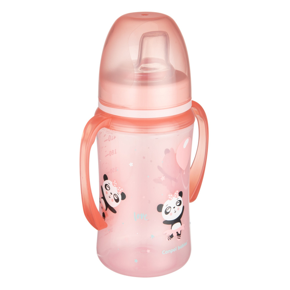 Дитяча кружка тренувальна Sweet fun Canpol babies 35/208_pin 240 мл