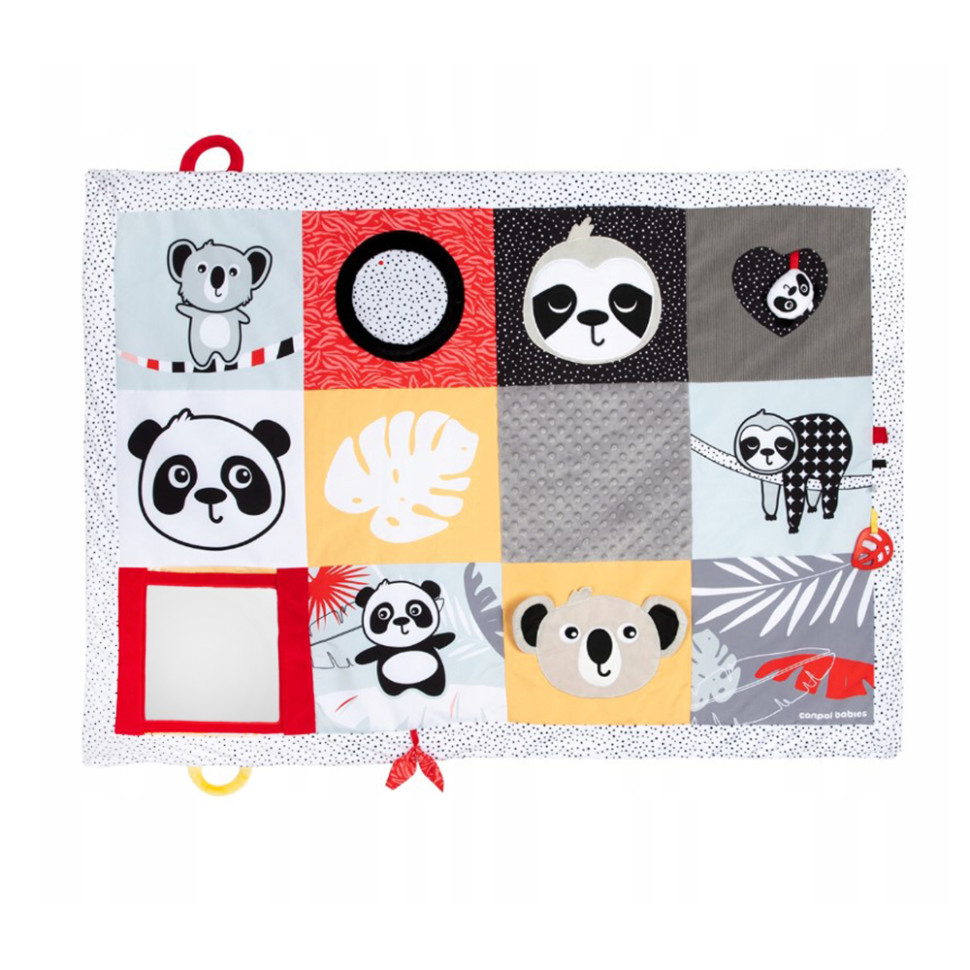 Детский коврик для игр на животике BabiesBoo Canpol babies 68/094, 130х95 см