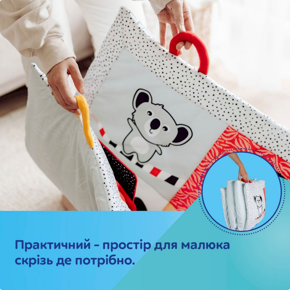 Детский коврик для игр на животике BabiesBoo Canpol babies 68/094, 130х95 см