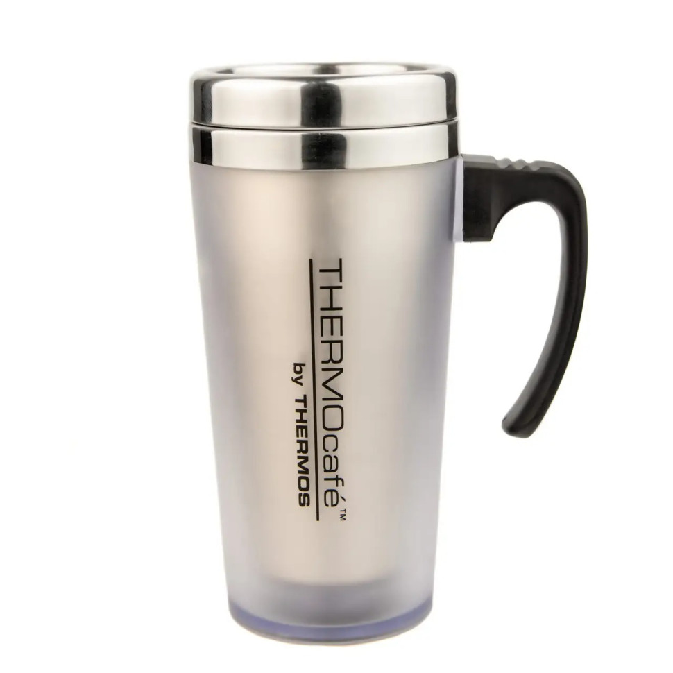 Термокружка QS1904 Thermos 5010576126177GREY, 0,42 л, сіра