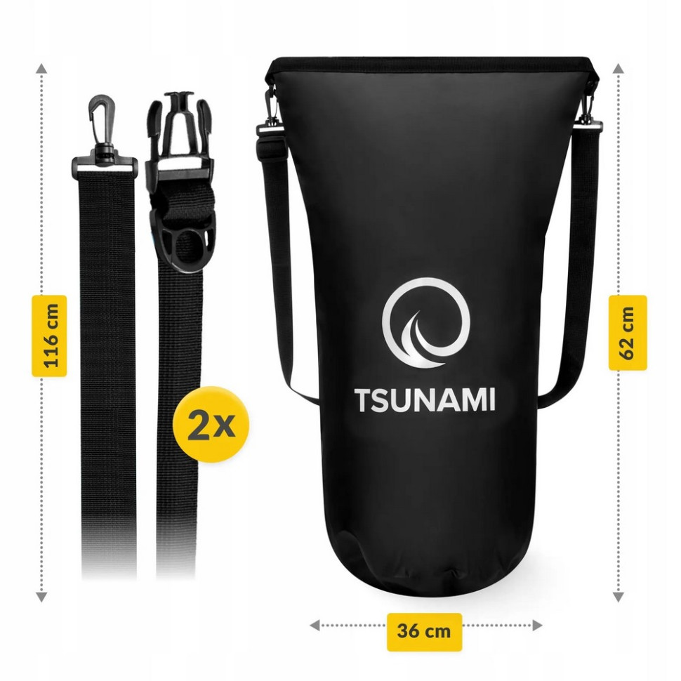 Гермомішок водозахисний Dry Pack Tsunami TS014, 20 л 