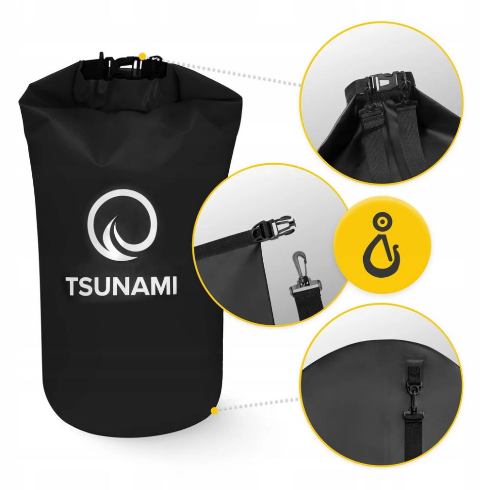 Гермомішок водозахисний Dry Pack Tsunami TS014, 20 л 