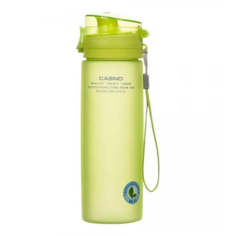 Бутылка для воды KXN-1157 Casno KXN-1157_Green 650 мл, зеленая