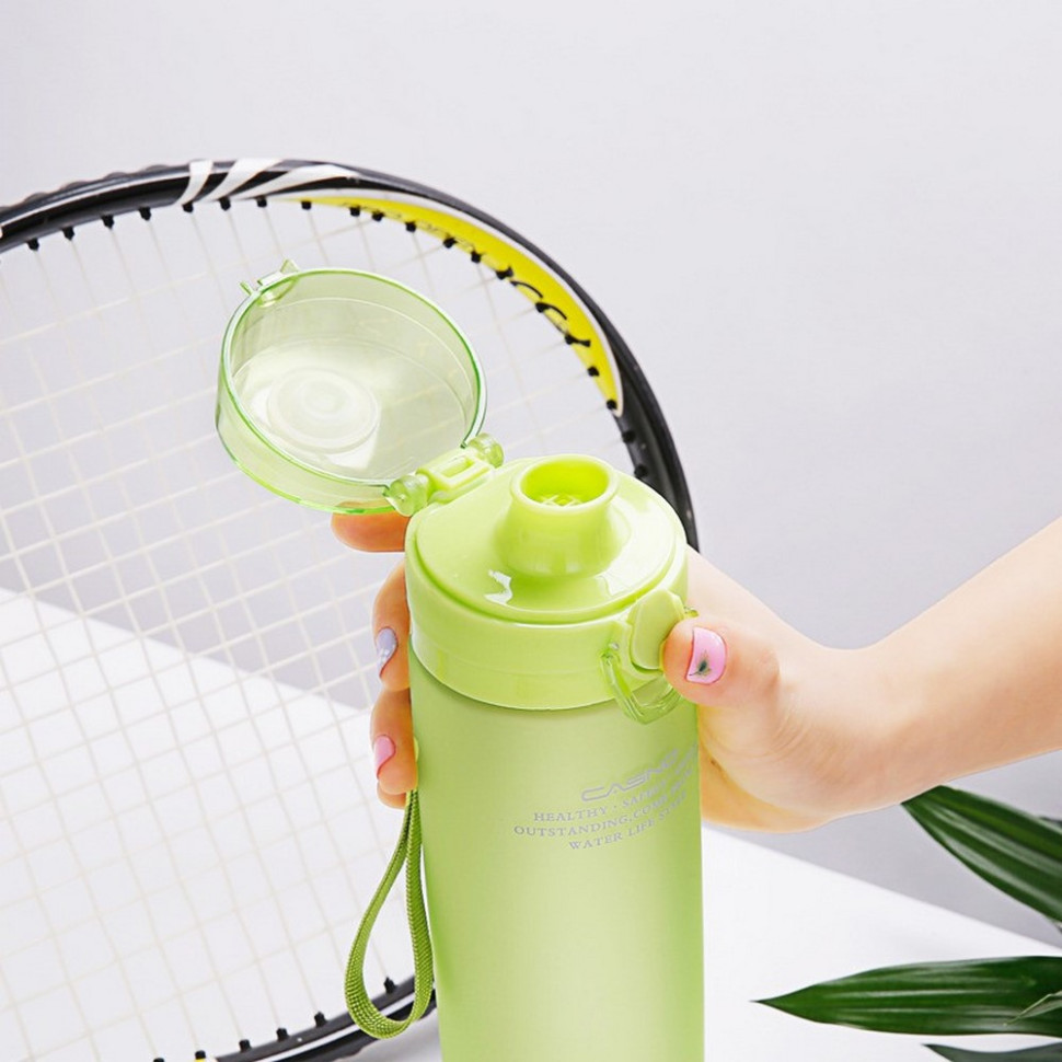 Бутылка для воды KXN-1157 Casno KXN-1157_Green 650 мл, зеленая