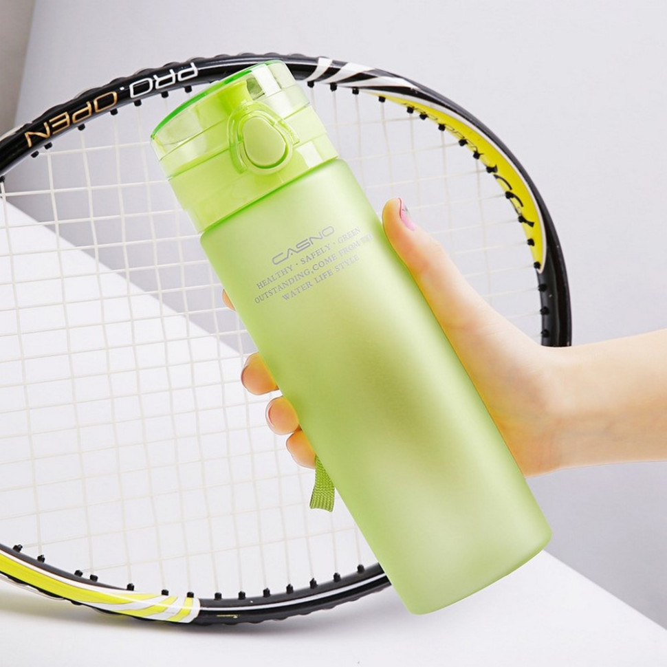 Бутылка для воды KXN-1157 Casno KXN-1157_Green 650 мл, зеленая