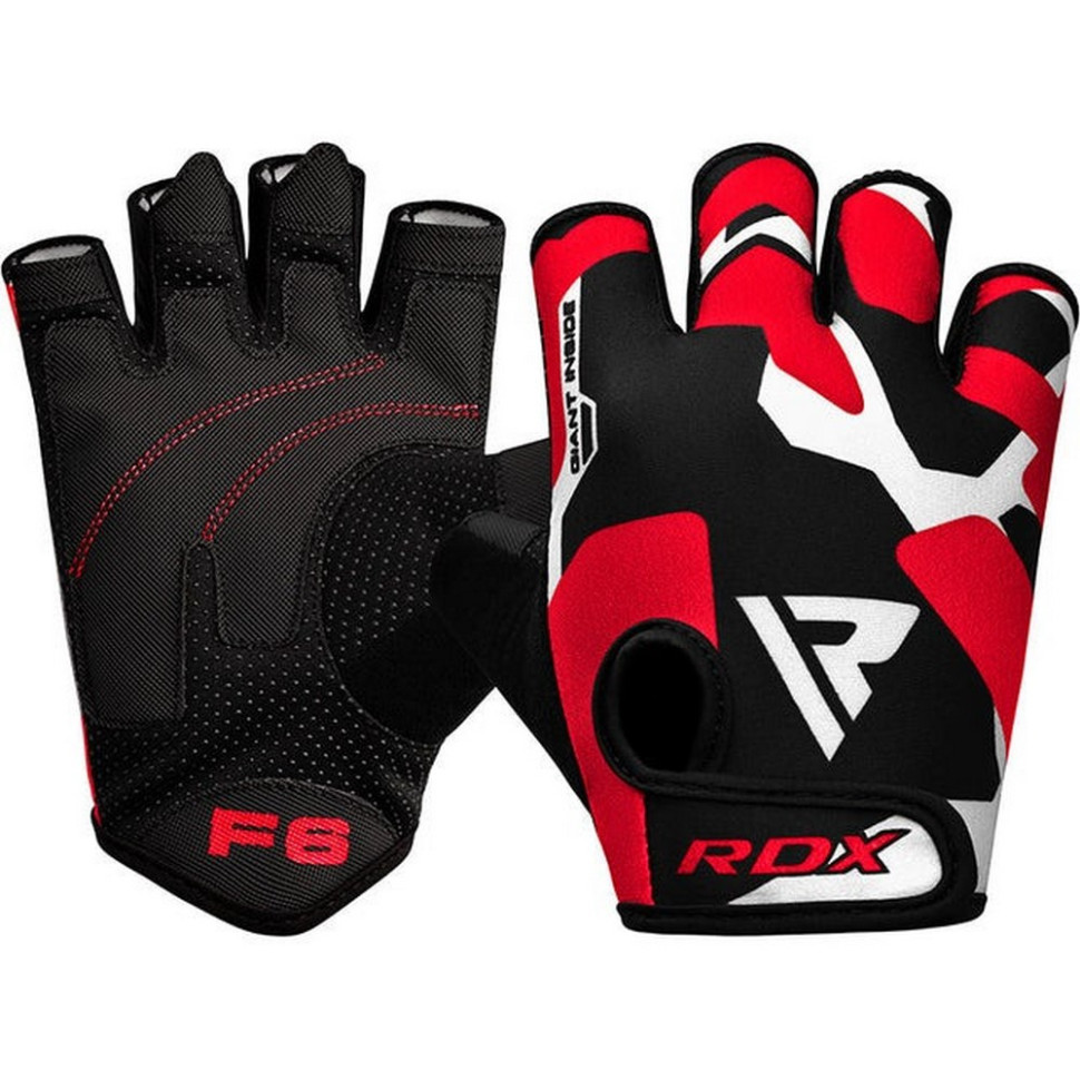 Перчатки для фитнеса F6 Sumblimation RDX Inc Limited WGS-F6R-L, Red, L